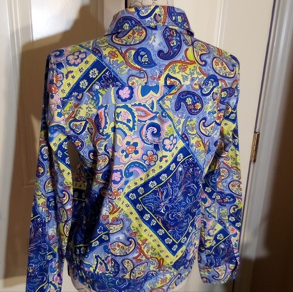 LH Sport Jacket Women's Casual Size Medium Color Multicolor - Picture 5 of 6